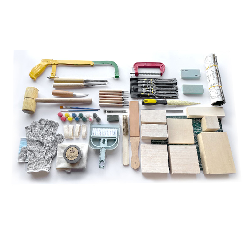 挖勺子DIY木工工具套装 木刻雕刻木勺手工制作材料包礼物创意定制
