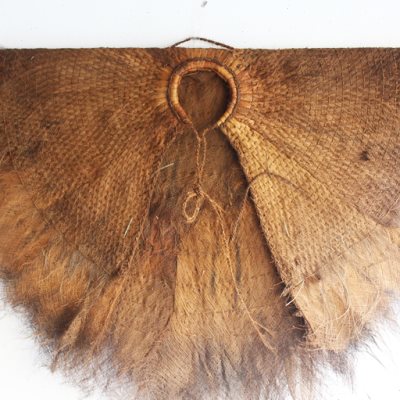 农家乐酒店棕榈蓑衣披肩斗笠装饰挂件乡村舞台表演出舞蹈道具服装