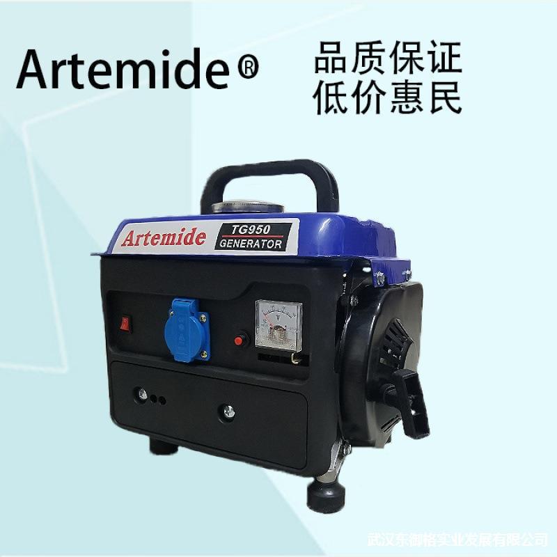 新品新品汽油发电j机i220v单相家用静音小型发电机 650w单相静音