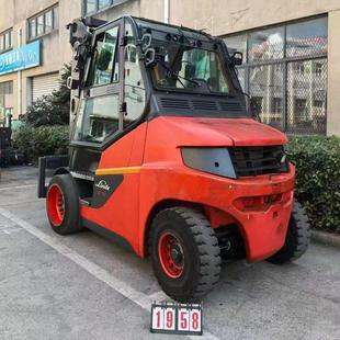 林德E70电动平衡重叉车7吨二手叉车林德叉车电动叉车