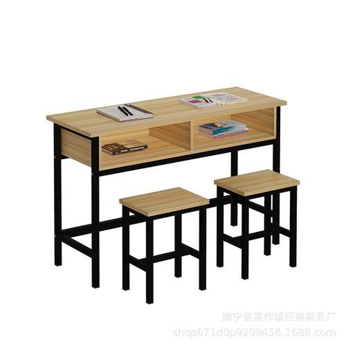 学生课桌椅学校教室小学生中小学课桌辅导班培训班补习班培训桌子