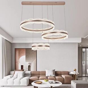 意式轻奢客厅主灯大厅吊灯现代简约餐厅卧室灯2024新款高级感灯具