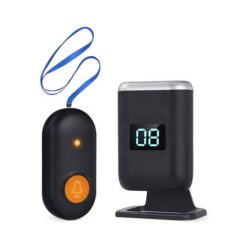 挂绳式按钮呼叫器远距离老人呼救器一键求助病人