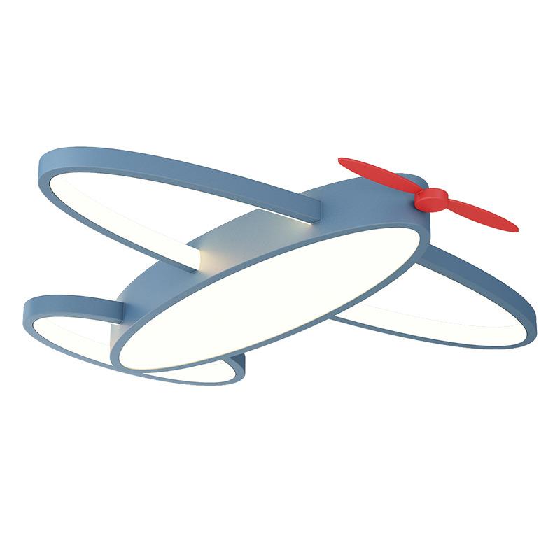 儿童飞机灯9938灯北欧卧室吸房顶简约男现代孩女孩房间灯卡通护眼