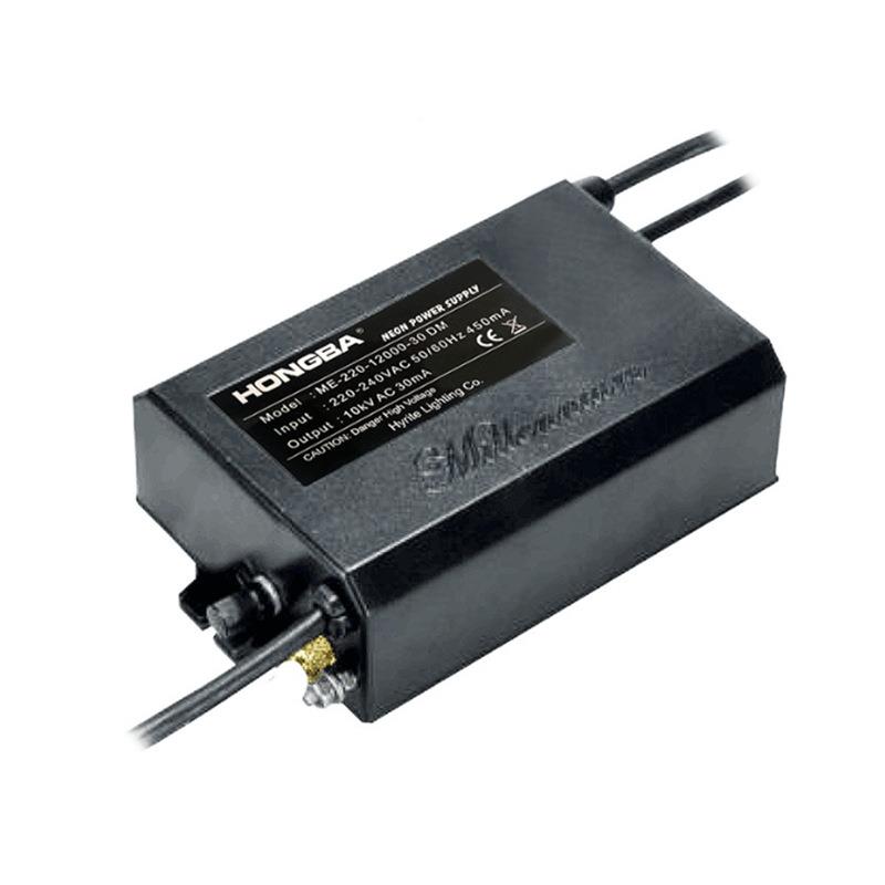 输霓虹变压器1ME-220-10KV30m灯a出防水高频高压镇流器负1载0米大