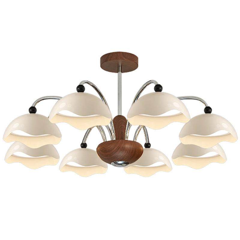 侘寂中古风蛋壳客厅吊灯美式复古高级感2025新款法式主卧室灯具,家装灯饰光源,智能吊灯,淘宝优惠券,粉丝福利购,淘宝优惠卷