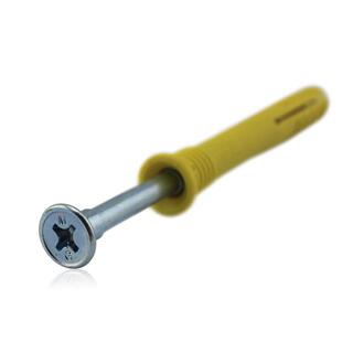 直销塑料木龙骨专用敲击式锚栓钉地板钉龙骨吊顶膨胀螺丝