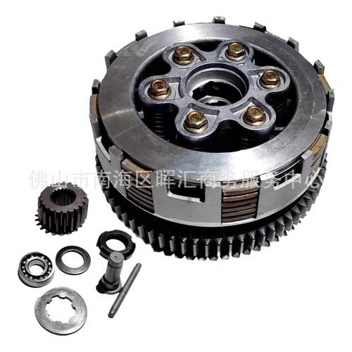 墨西哥美客多摩托车配件Tornado250c6柱6片70T完整离合器总成大鼓