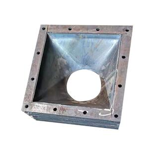 天方地圆碳钢不锈钢天圆地方接头方变圆大口径圆变方异径排风接头