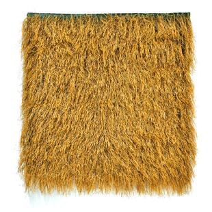 仿真茅草屋顶塑料毛草屋檐人造假稻草景区农家乐凉亭装饰隔热景观