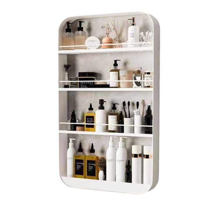 免打孔漱台上收洗纳架卫生间浴5656室置物架壁挂式多纳层墙收整理