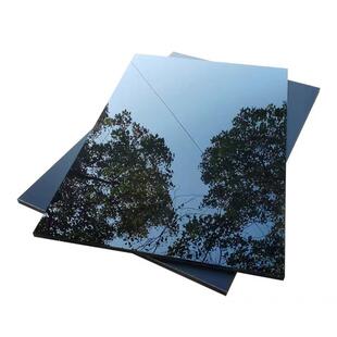 黑色亚克力板镜面磨砂亮面透明黑茶黄茶有机玻璃板激光打标加工