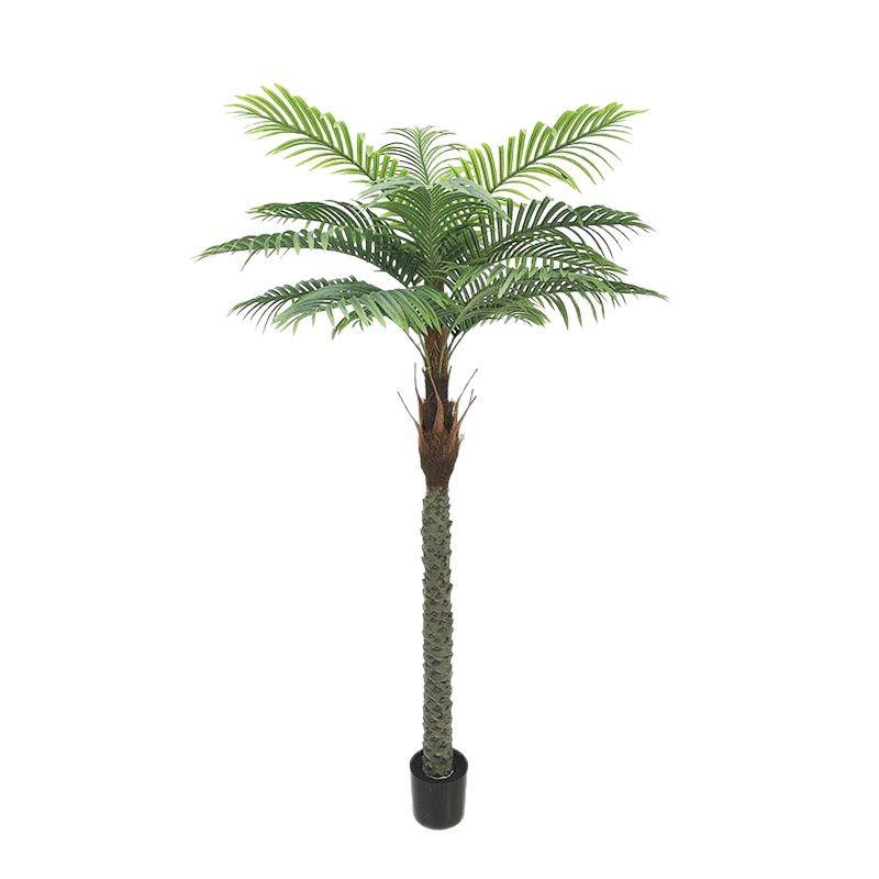 仿真椰子树针葵盆栽假塑植物造景摆件室内大型绿植棕榈树盆景装饰