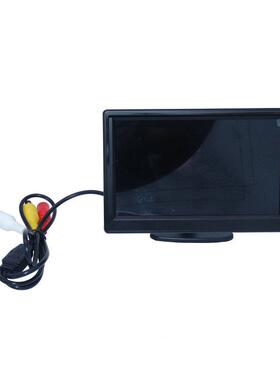 5寸式吸盘显器车JF-116载液晶高台清屏视智能显示两路示频输入倒