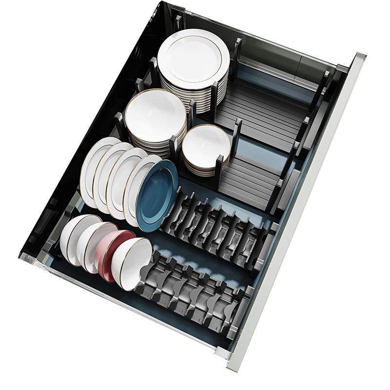 碗碟收打纳架碗盘厨HJ30房抽屉收纳分隔碗柜橱柜餐内具盘架子免孔,厨房/烹饪用具,抹布架/厨房清洁收纳架,淘宝优惠券,粉丝福利购,淘宝优惠卷