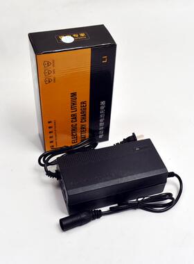电瓶电动车锂V电池充电3器08912V246V48V6V720V80V2A3外卖铁锂聚