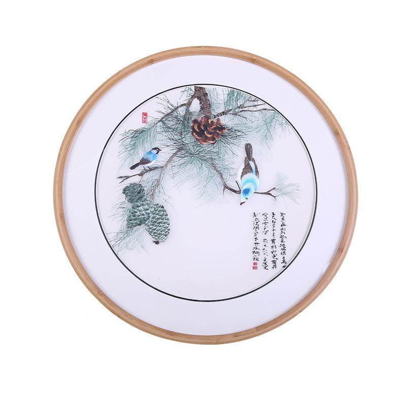 道简约简现代圆形相框田创园意挂墙画框HF-151外框楠竹装饰画架家,家居饰品,DIY亲子装饰画,淘宝优惠券,粉丝福利购,淘宝优惠卷