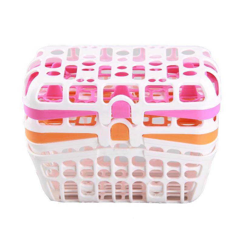 婴L-0511洗碗机奶篮奶嘴嘴牙胶吸管固定收纳篮便管携式带沥水篮儿,收纳整理,脏衣篮,淘宝优惠券,粉丝福利购,淘宝优惠卷