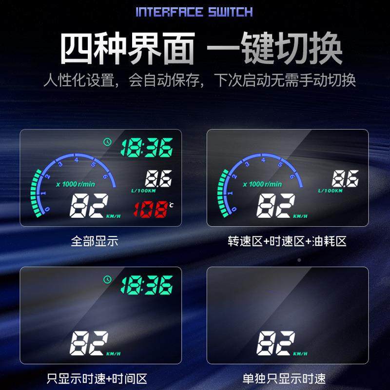 i9HUD头示器OBD车载抬投影仪汽车用显品通全新i9新款car高清用,汽车用品/电子/清洗/改装,车用显示器/显示屏,淘宝优惠券,粉丝福利购,淘宝优惠卷