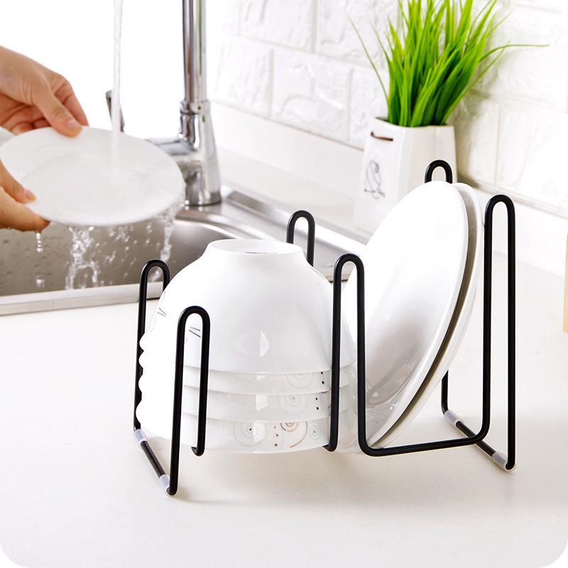 铁艺碗碟架放碗架子碗筷收纳架厨房碗盘架子实用盘子沥水架置物架