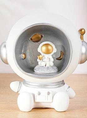 创意宇航员存钱罐儿童玩具生日礼物太空人星星灯储蓄罐家居装饰品