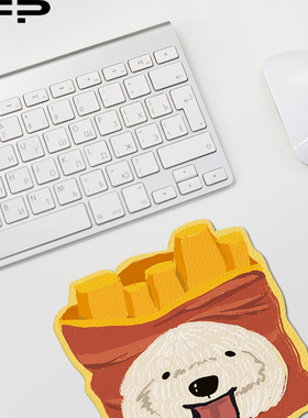 FIREPRINCESS麦当劳卡通小狗鼠标垫女生护腕小号键盘垫电脑滑鼠垫