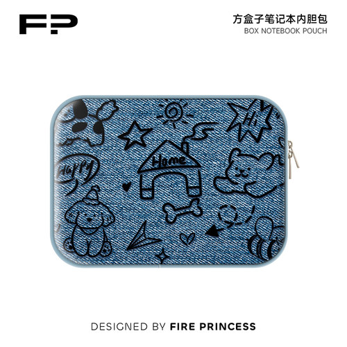 原创插画设计笔记本重磅内胆包