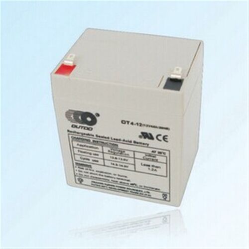 原装奥特多OUTDO电池OT4-12蓄电池12V4Ah/20HR卷帘门电瓶12V4AH