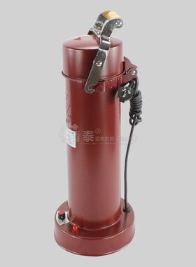 上海华威焊割S-10手提式220V电焊条烘干筒10KG保温桶450mm可调温