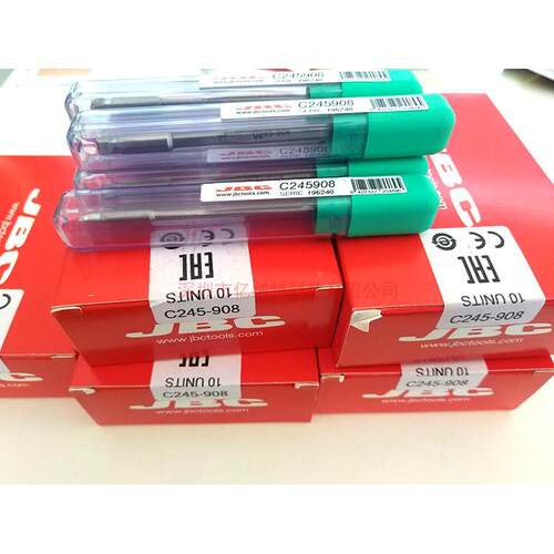 JBC原装进口C245-741烙铁头 2245-911 245-908一字凿形铲形头焊笔