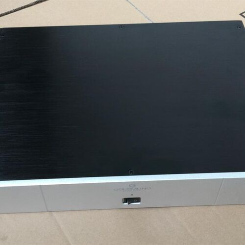 高文字标的全铝合金机箱 前级铝机箱 DAC 解码器