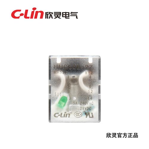 C-Lin欣灵 小型电磁继电器HHC68B-2Z MY2N HH52P HH52PL DC24/12V
