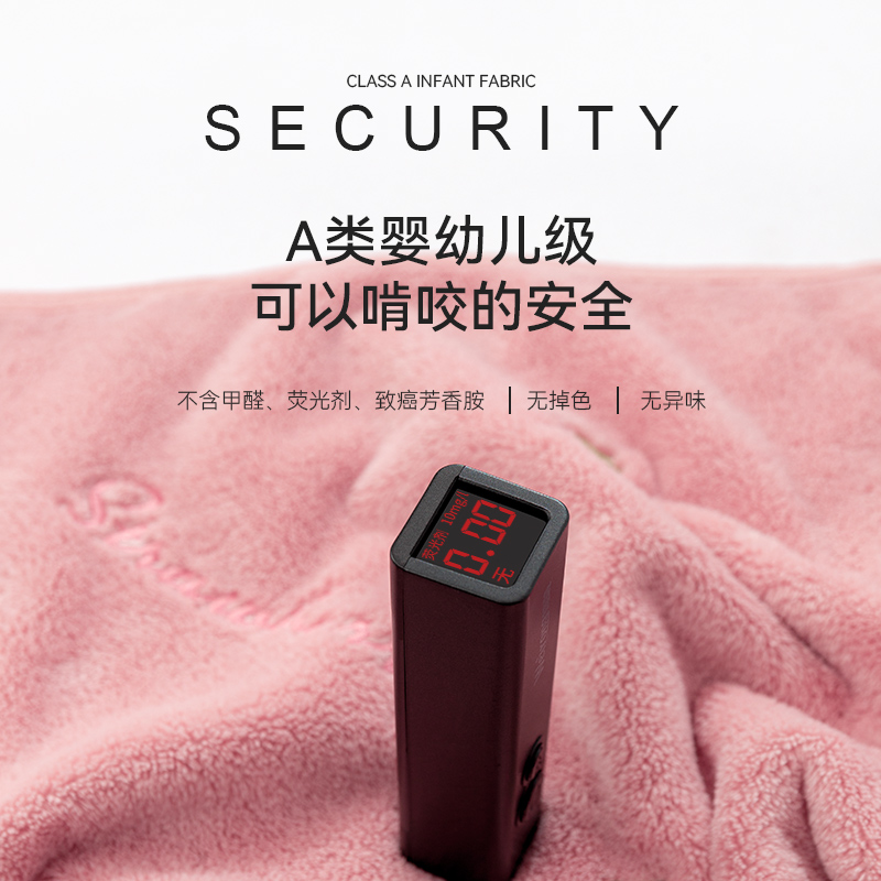 擦手巾可挂式吸水速干家用卫生间擦手布儿童擦手毛巾可爱搽手帕巾