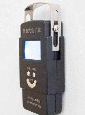 冰禹BYJZ3706手提电子秤弹簧秤50kg电子称厨房便携式家用小挂称