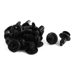 Hole Plastic Rivet 15Pcs Panel 6mm Trim Clips Car