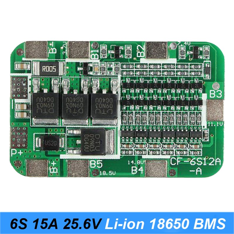 2S 3S 4S 5S 6S 10S 13S BMS Li-ion Battery 18650 Charger PCB
