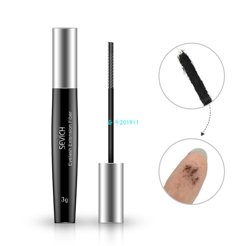 Sevich new 3D eyelash fiber use after mascara makeup thicker