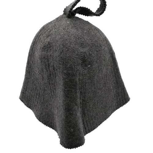 Wool Felt Sauna Hat Anti Heat Russian Banya Cap For Bath Hou