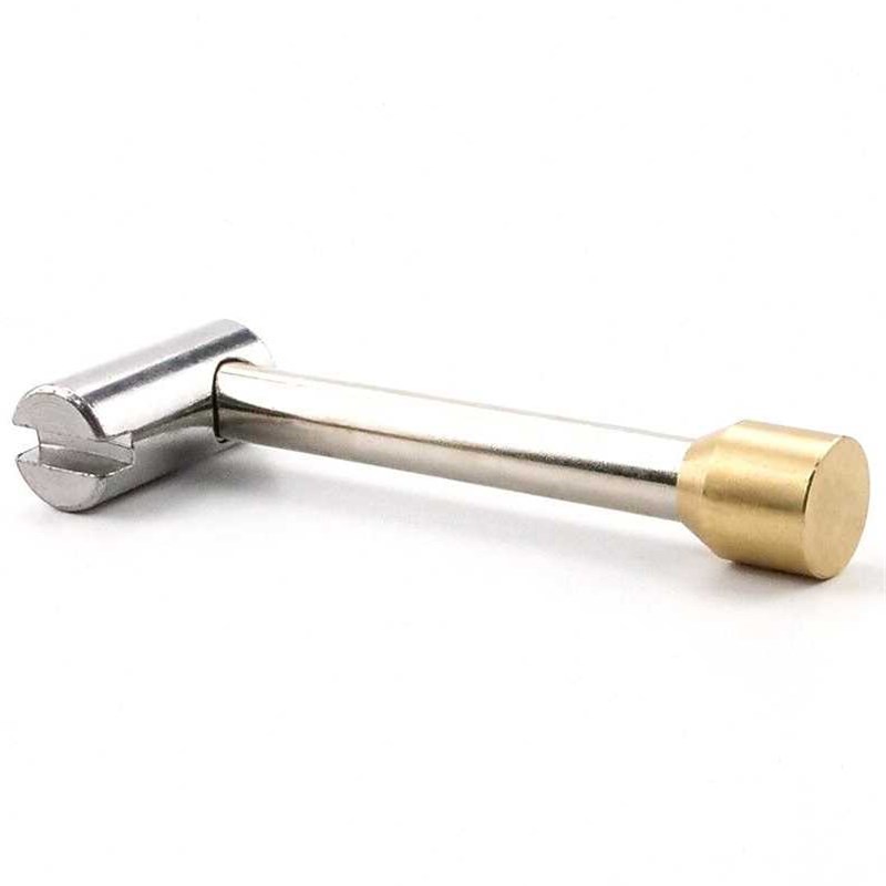 冰禹BYyc194内装锁闭球阀黄铜内丝防盗锁闭球阀钥匙1把