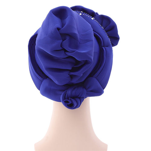 极速Beautiful Women Head Wrap African Headtie Nigerian Gele