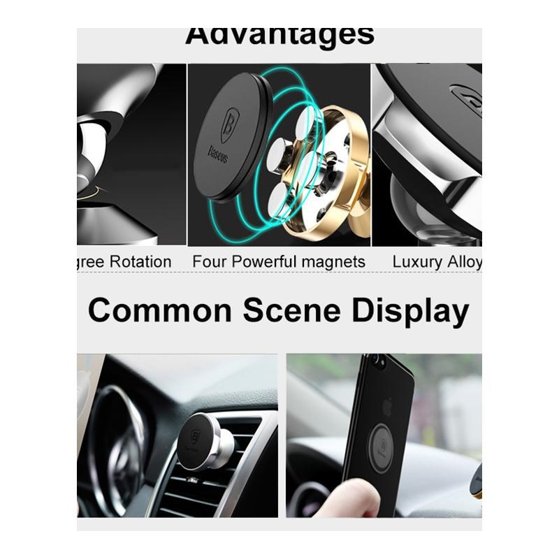 Baseus Magnetic Car Holder  Phone niversal Holder Cell Mobil