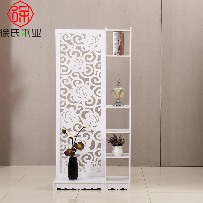 欧式玄关柜屏风酒柜门厅组合收纳客厅隔断展示板式储物置物架简易