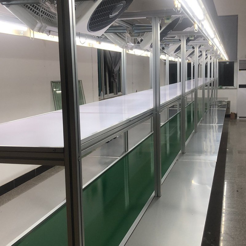 厂促皮带线自动流水传动带静电双行胶皮皮带线输送机传输带分拣品