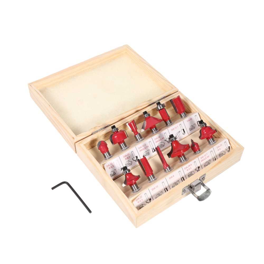 12 pcssets 8mm Woodworkng Mllng Cutters Set Wood Cutter