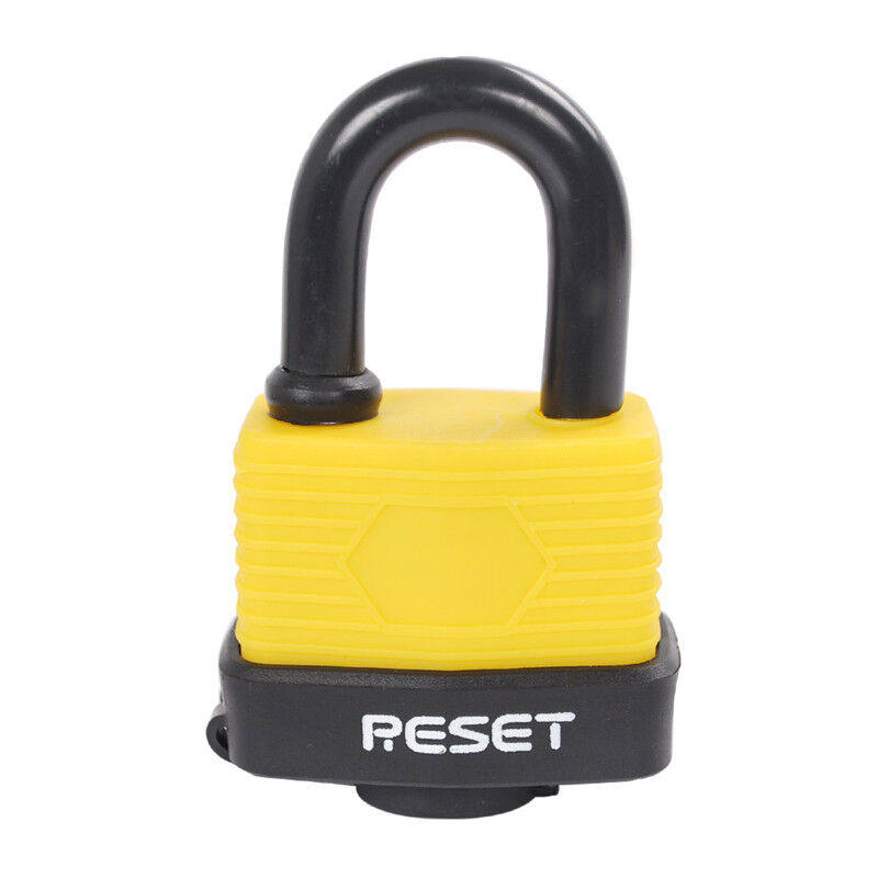 Sierra赛特RESET橡胶护套仓库大门挂锁千层锁户外挂锁锁车位锁钥