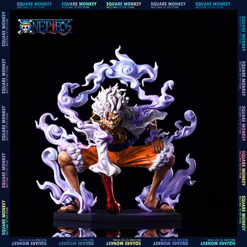 新品One Piece Luffy Gear 5 Anime Action Figure Sun God Nika