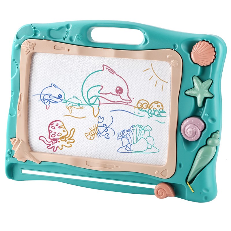 儿童磁性画板写字板家用大号支架式磁力可涂鸦板彩色绘画幼儿宝宝