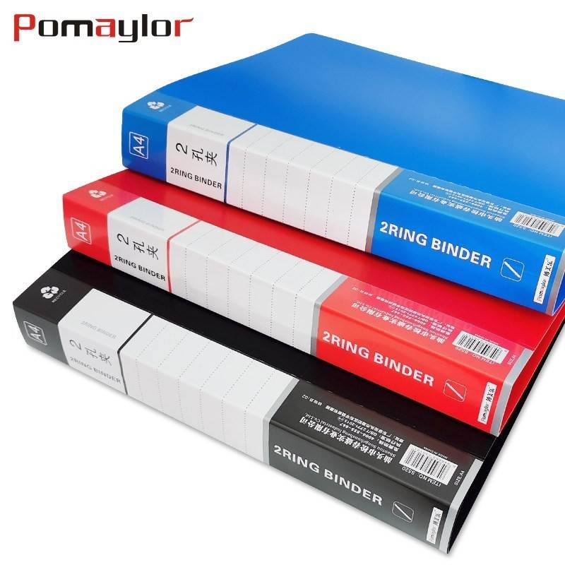 Binder folder A4 File Clip Oseleaf Folder Folder 3 ring Bi