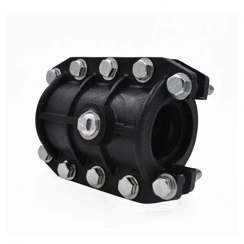 冰禹BJW22PE哈夫节水管补漏接头管道抢修管件110