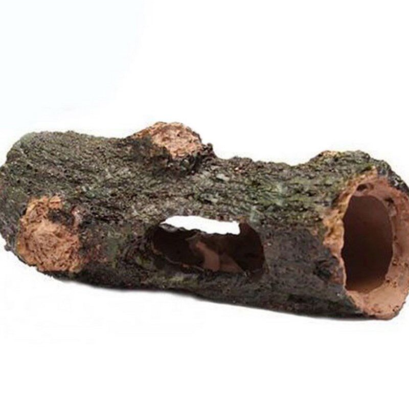 New Arrival Aquarium Ornament Hollow Hole Log Tree Tunnel Ca